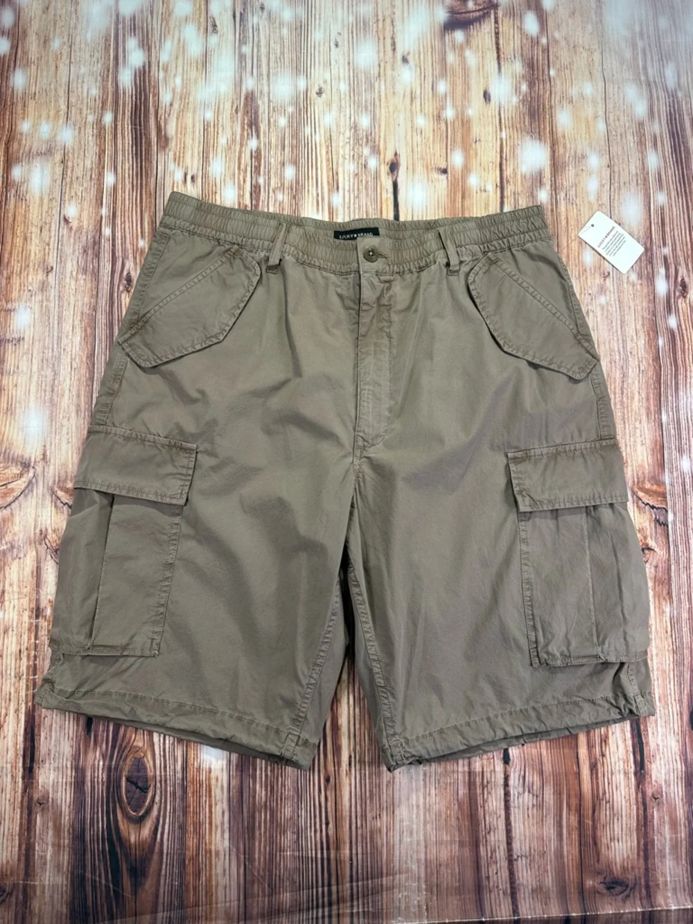 NWT Lucky Brand Men's Cargo Shorts Size Large